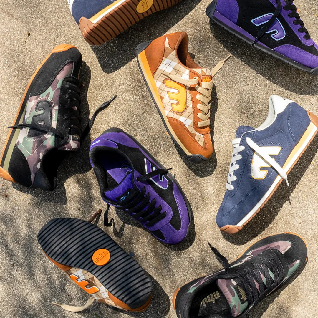 Etnies Latest - Brown Suede Low-Top Skate Shoes – Locut 2K