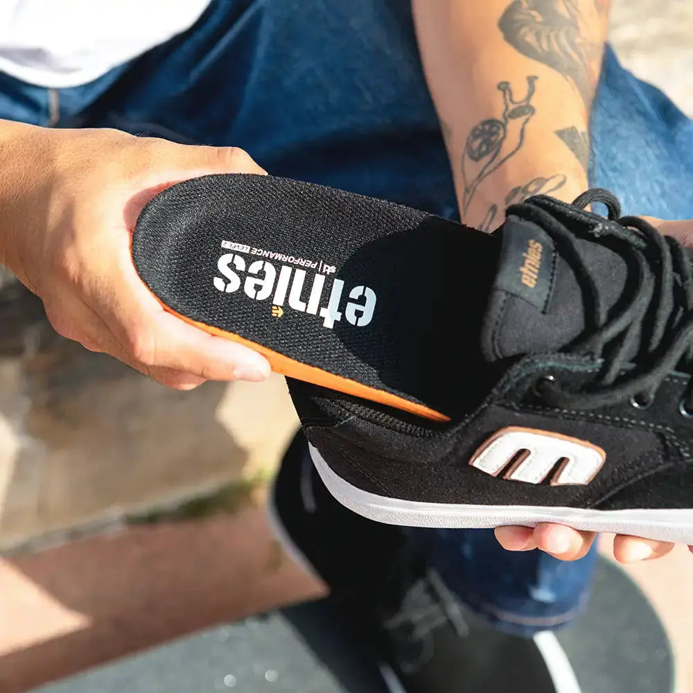 Etnies Latest - Barge Plus Vulcanized Tan Brown Skate Shoe