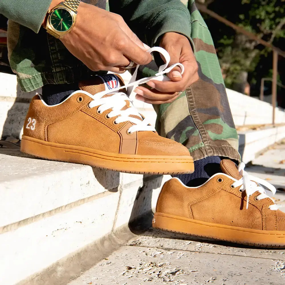 Etnies Recommended - Sal 23 brown/gum - men's skate shoes