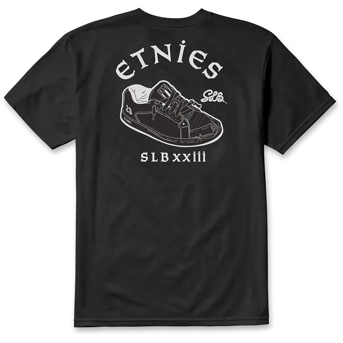Etnies Discount - Slb Flag Tee white - t-shirt