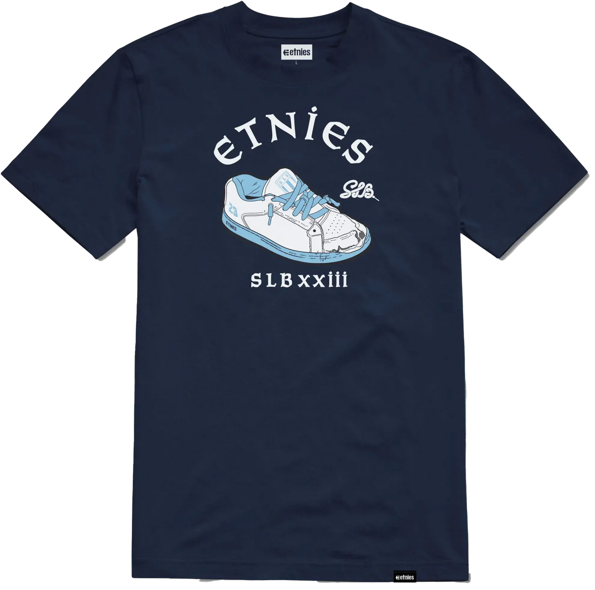 Etnies Essential - SLB x etnies tee navy – men’s tee