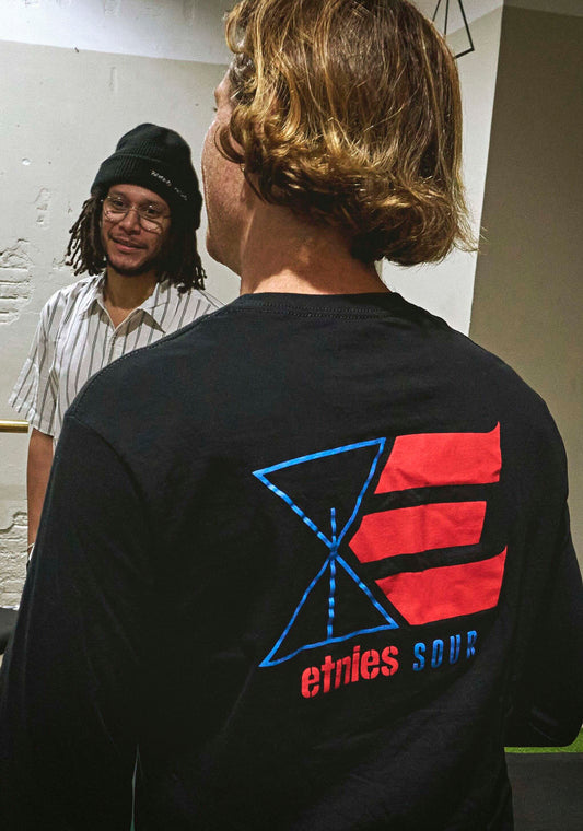 Etnies Recommended - Tee x Sour Solution black – men’s tee