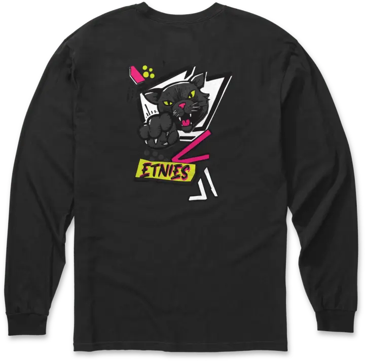Etnies Best Seller - Puma LS tee black – men’s skate clothes