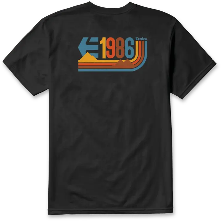Etnies Special Offer - 1986 tee black – unisex skate clothes
