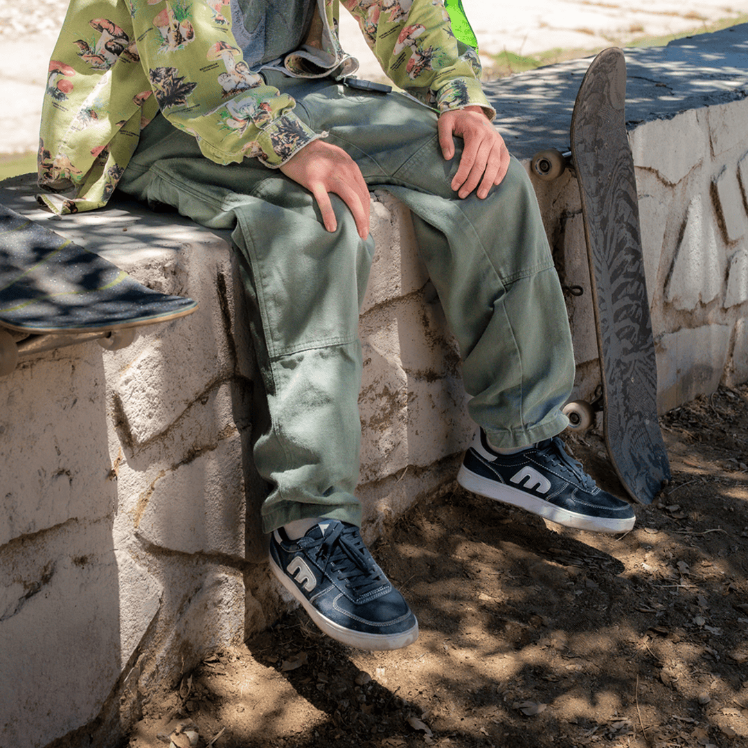Etnies Latest - Navy Cupsole Skate Shoes – Emerson x Fos