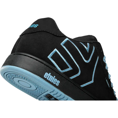 Etnies Smart Buy - Black, Baby Blue Suede Skate Shoes – Fader