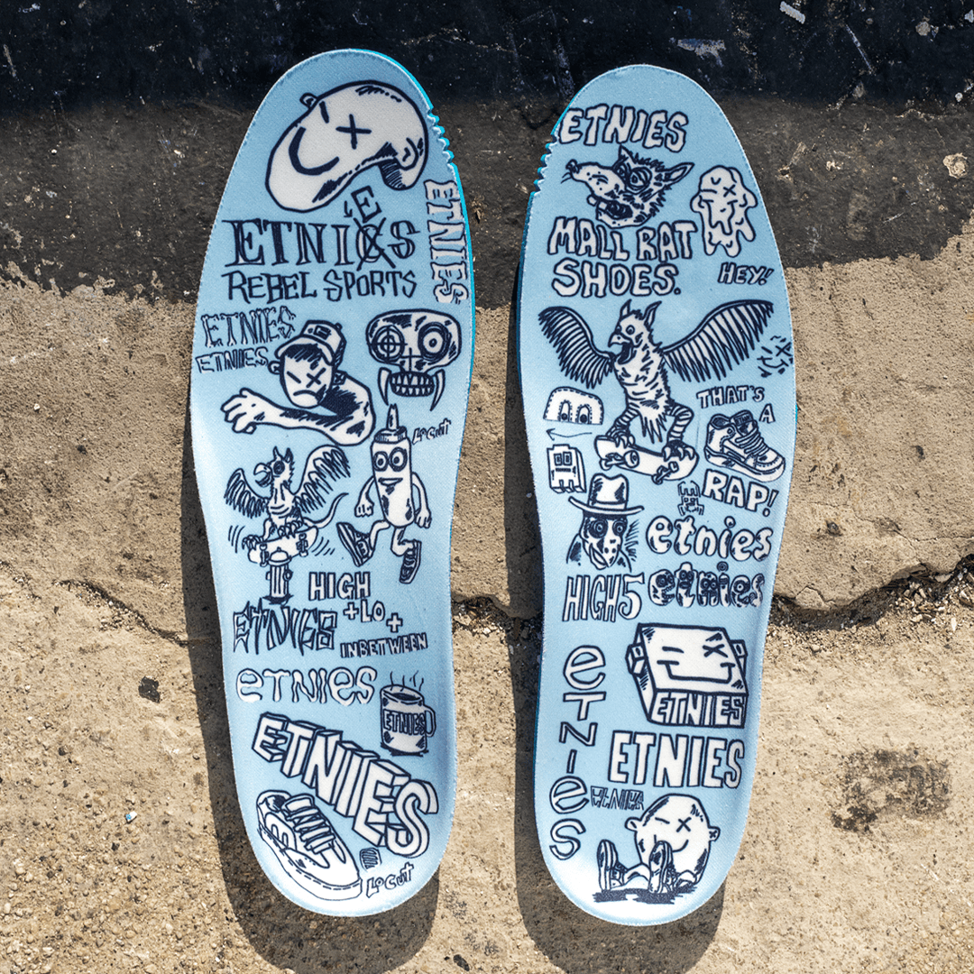 Etnies Classic - Light Blue Skate Shoes – Locut Vulc x Fos