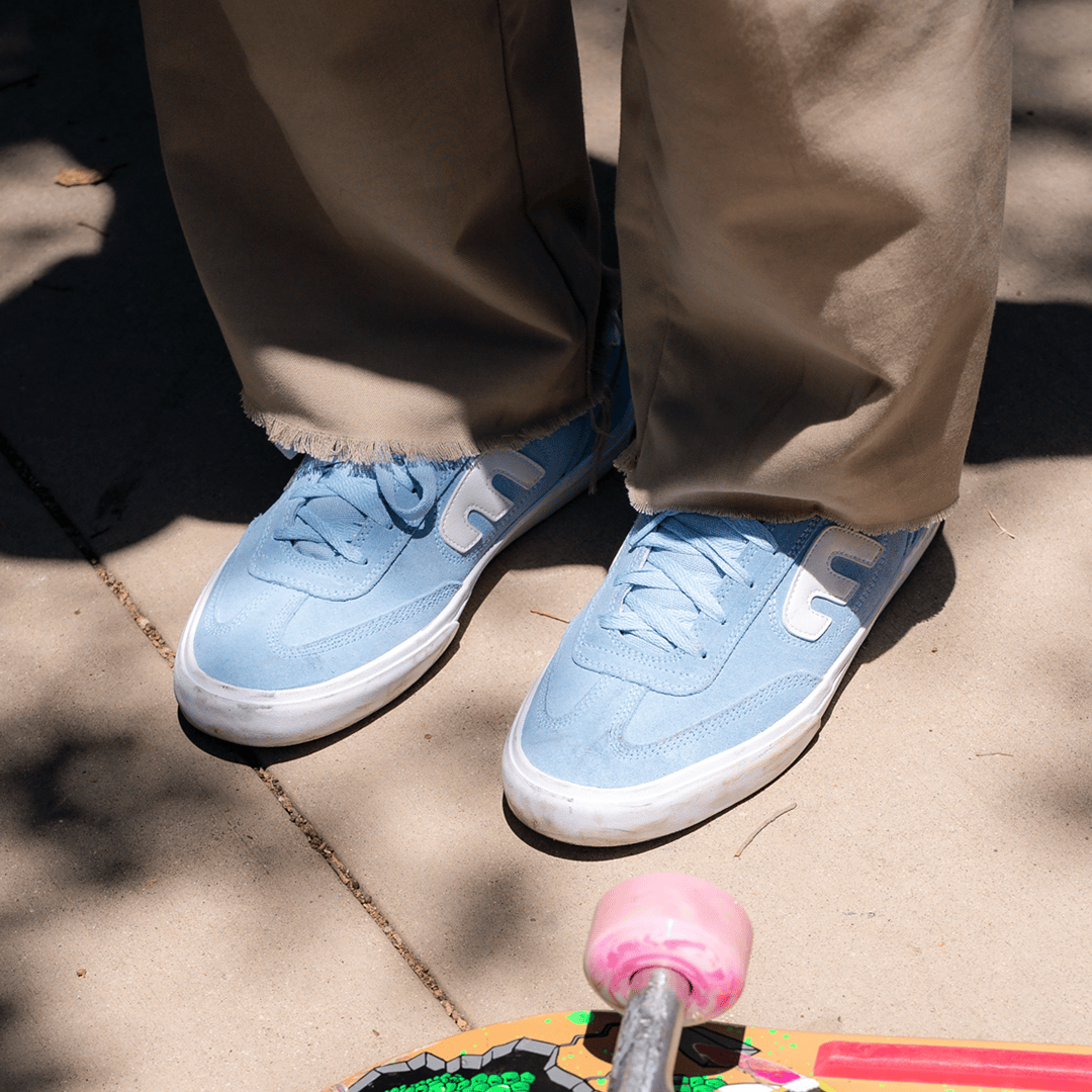 Etnies Classic - Light Blue Skate Shoes – Locut Vulc x Fos