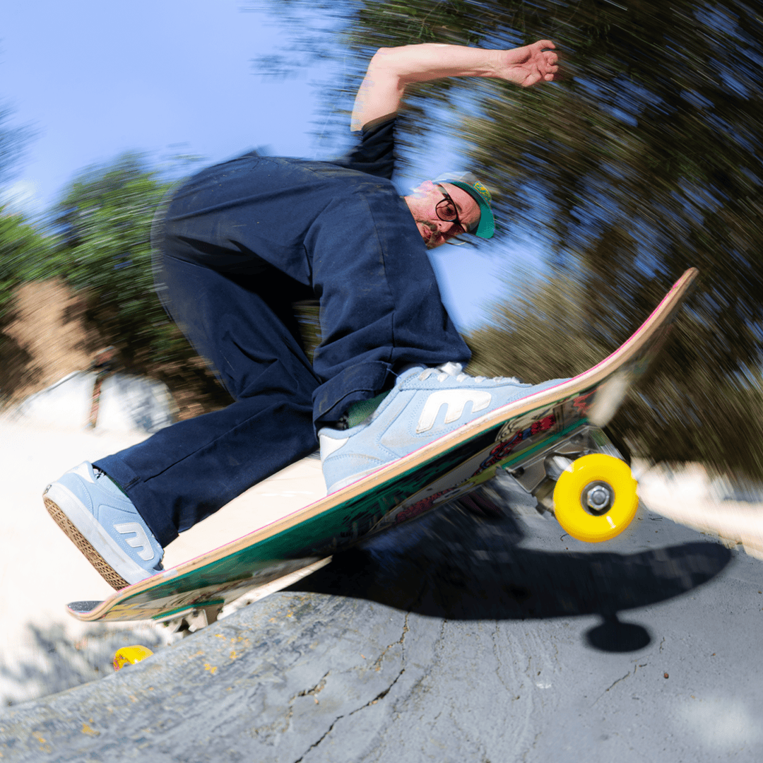 Etnies Classic - Light Blue Skate Shoes – Locut Vulc x Fos