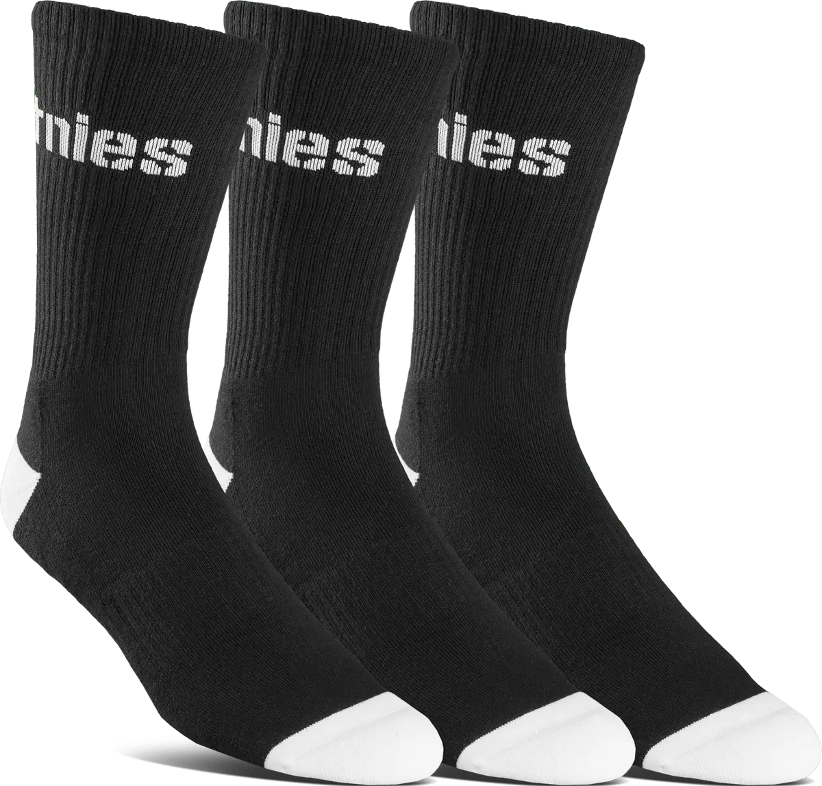 Etnies Customer Favorite - Stencil icon skate socks - black