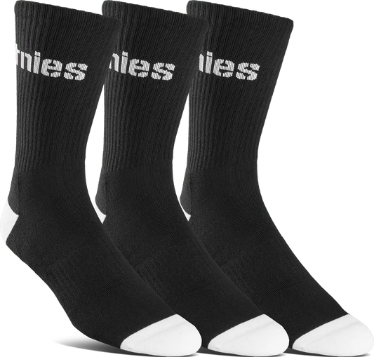Etnies Customer Favorite - Stencil icon skate socks - black
