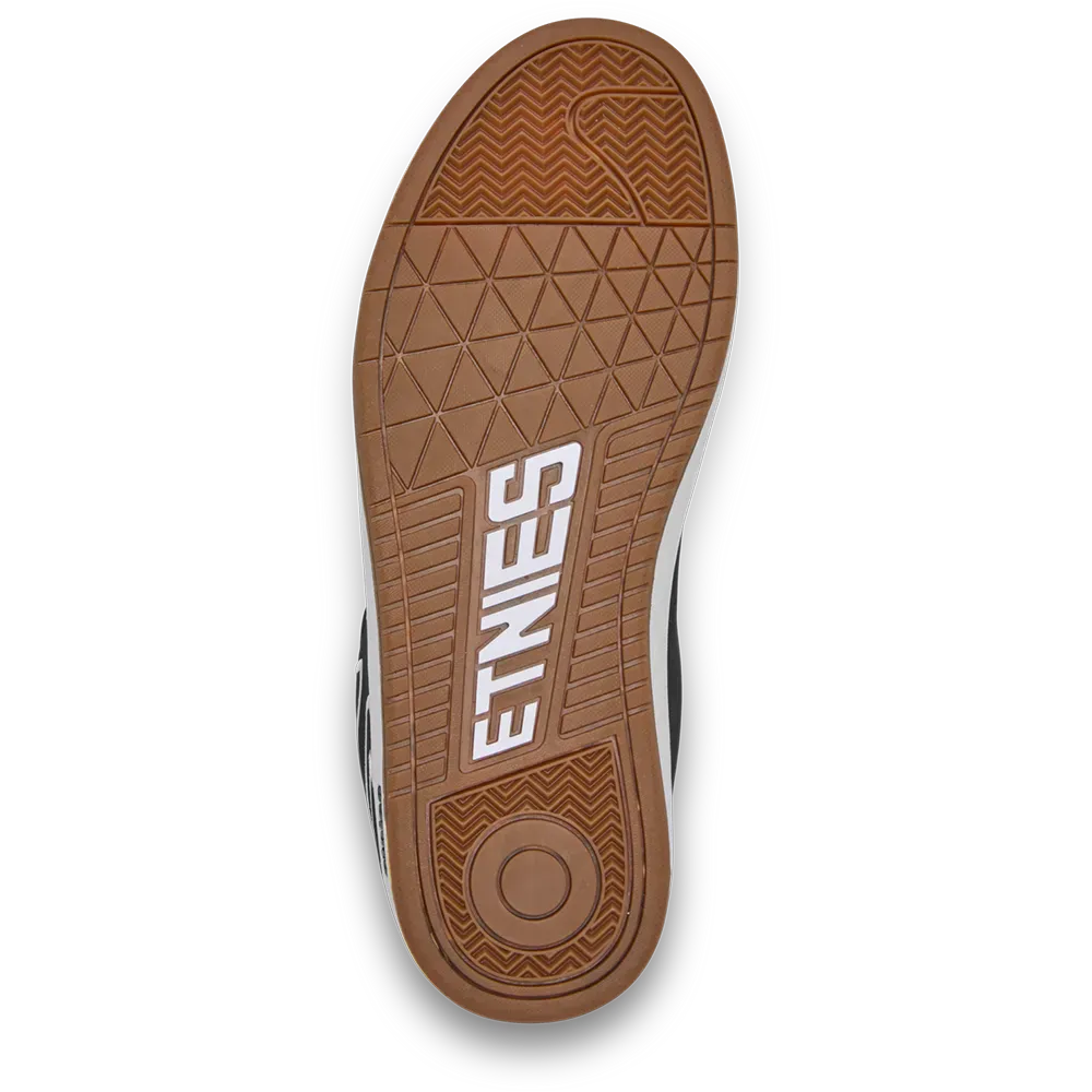 Etnies Best Price - Black and White Suede Skate Shoes – Fader
