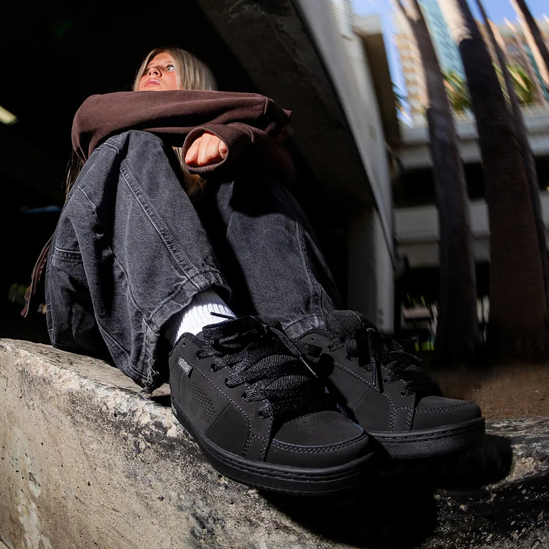 Etnies Essential - Kingpin black/dirty wash - skate shoes