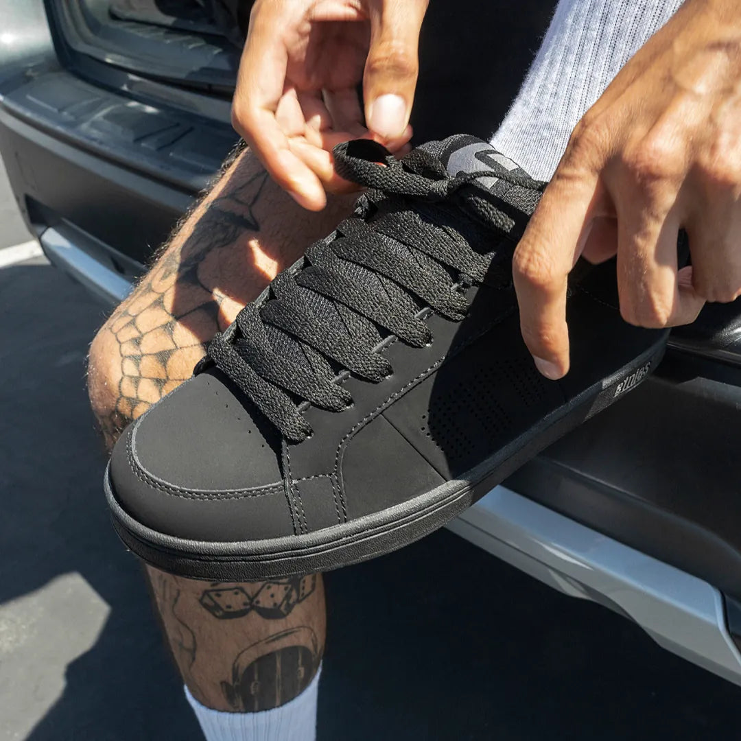Etnies Essential - Kingpin black/dirty wash - skate shoes