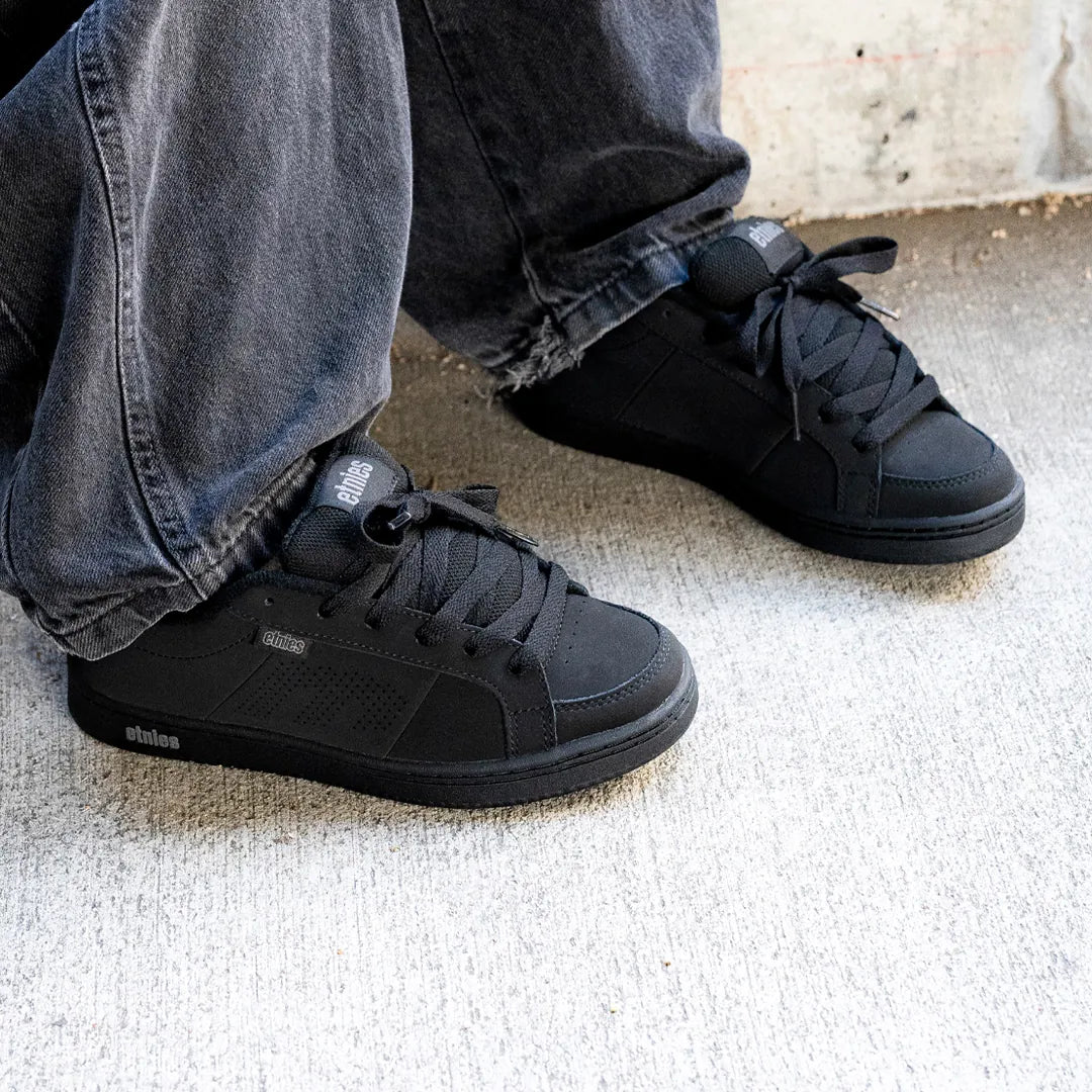 Etnies Essential - Kingpin black/dirty wash - skate shoes