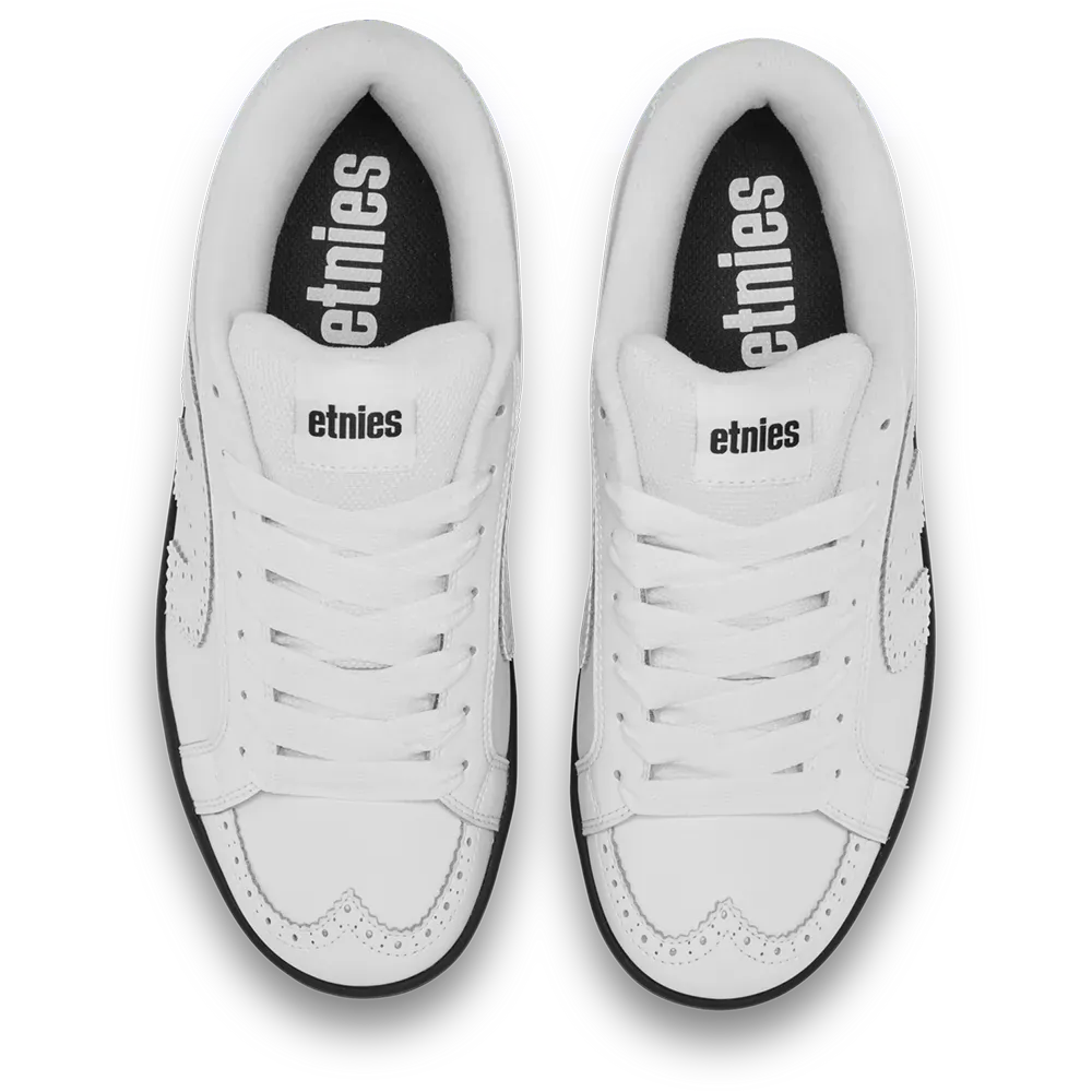 Etnies New - White Chunky Suede Skate Shoes – Kingpin
