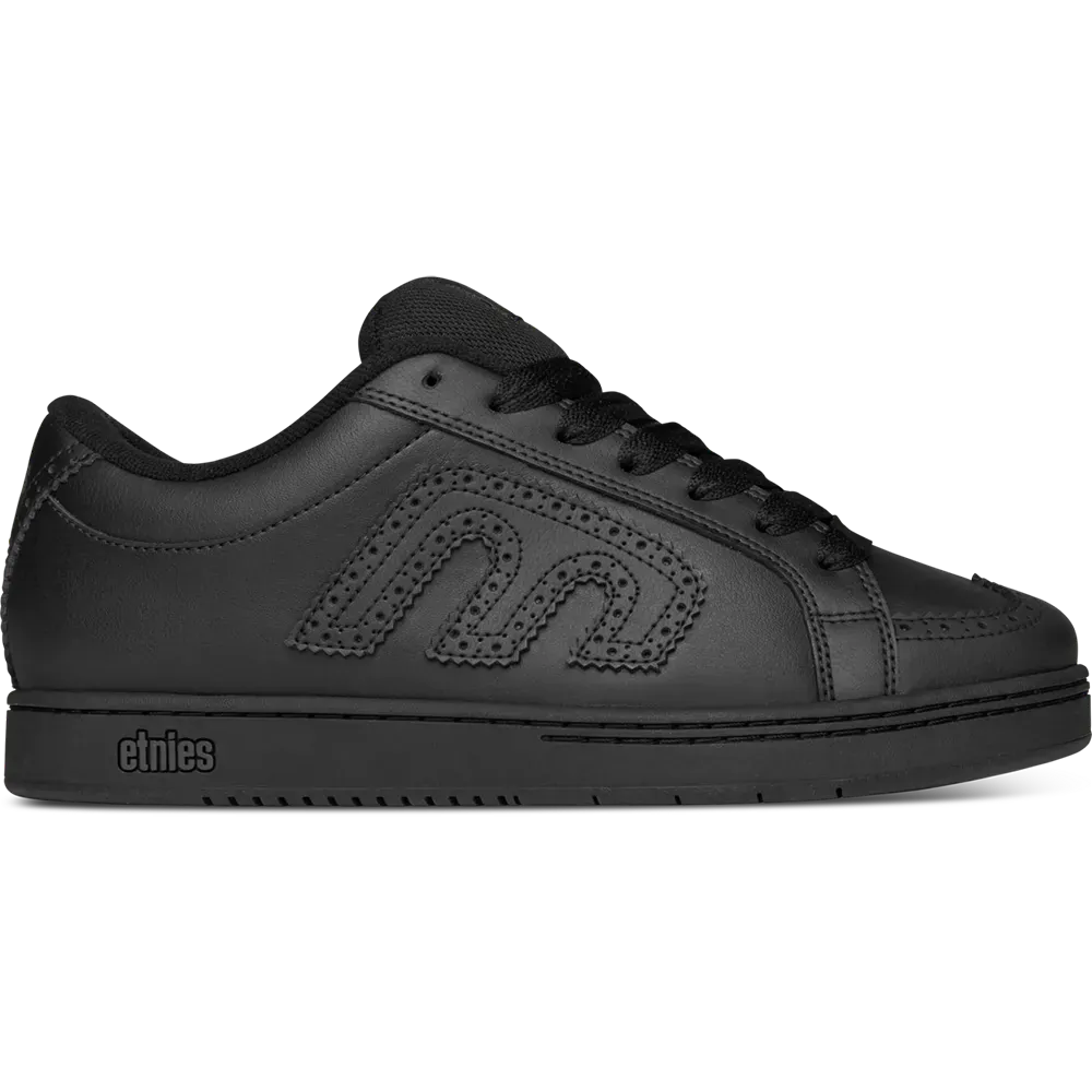 Etnies Top Pick - Black Chunky Suede Skate Shoes – Kingpin