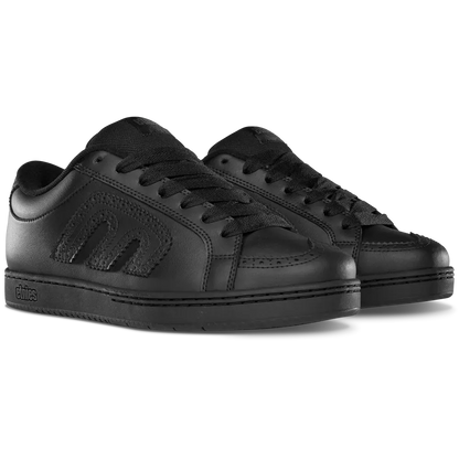 Etnies Top Pick - Black Chunky Suede Skate Shoes – Kingpin