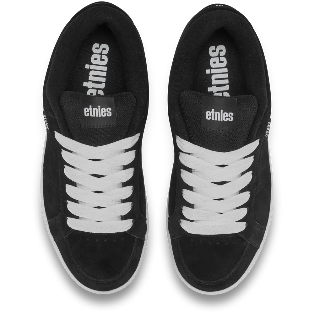 Etnies Great Value - Black Chunky Suede Skate Shoes – Kingpin
