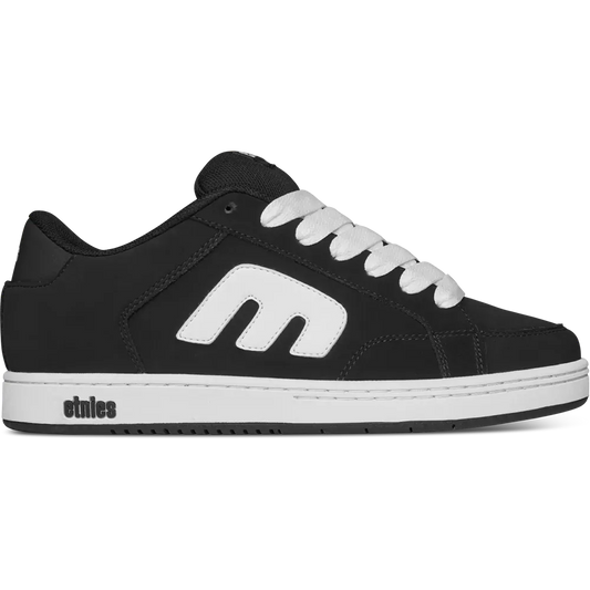 Etnies Latest - Black/White Chunky Skate Shoes Kingpin 2K