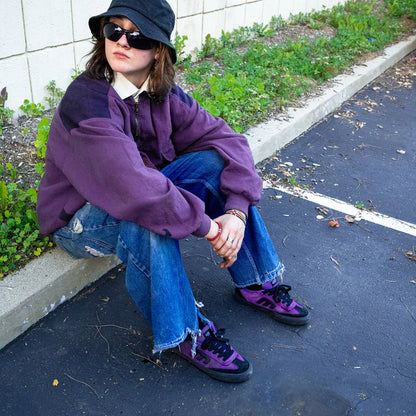 Etnies Latest - Purple Skate Shoes – Locut Vulc x Werka