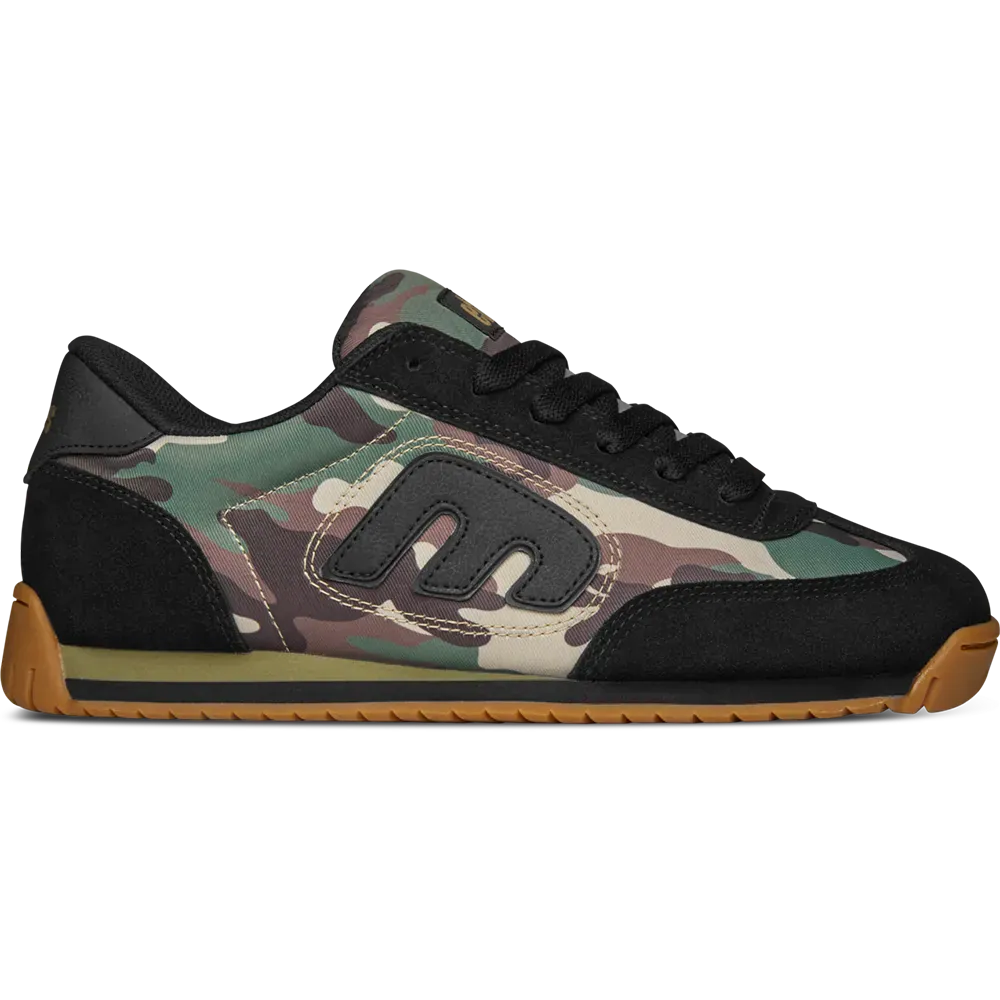 Etnies Premium - Black Suede Low-Top Skate Shoes – Locut 2K