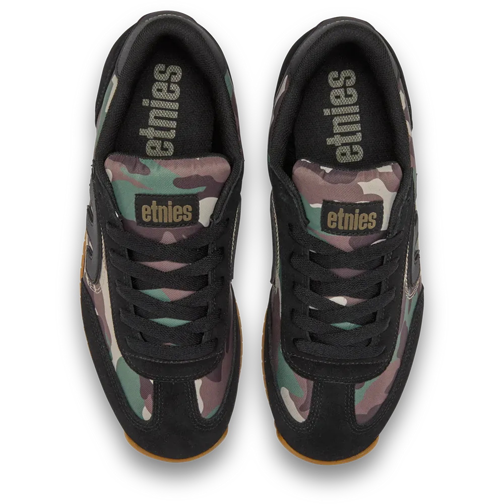 Etnies Premium - Black Suede Low-Top Skate Shoes – Locut 2K