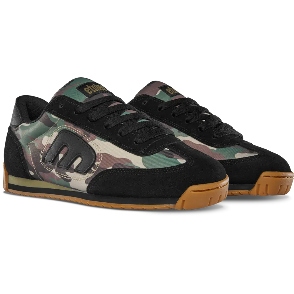 Etnies Premium - Black Suede Low-Top Skate Shoes – Locut 2K