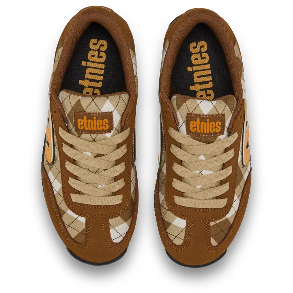 Etnies Latest - Brown Suede Low-Top Skate Shoes – Locut 2K