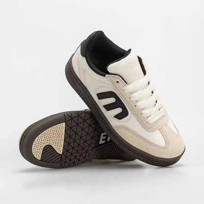 Etnies Best Seller - Locut Low - Top Skate Shoe White Black Gum