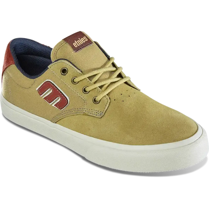 Etnies Latest - Barge Plus Vulcanized Tan Brown Skate Shoe