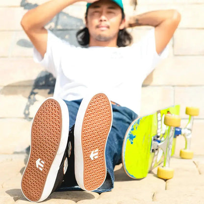 Etnies Latest - Barge Plus Vulcanized Tan Brown Skate Shoe