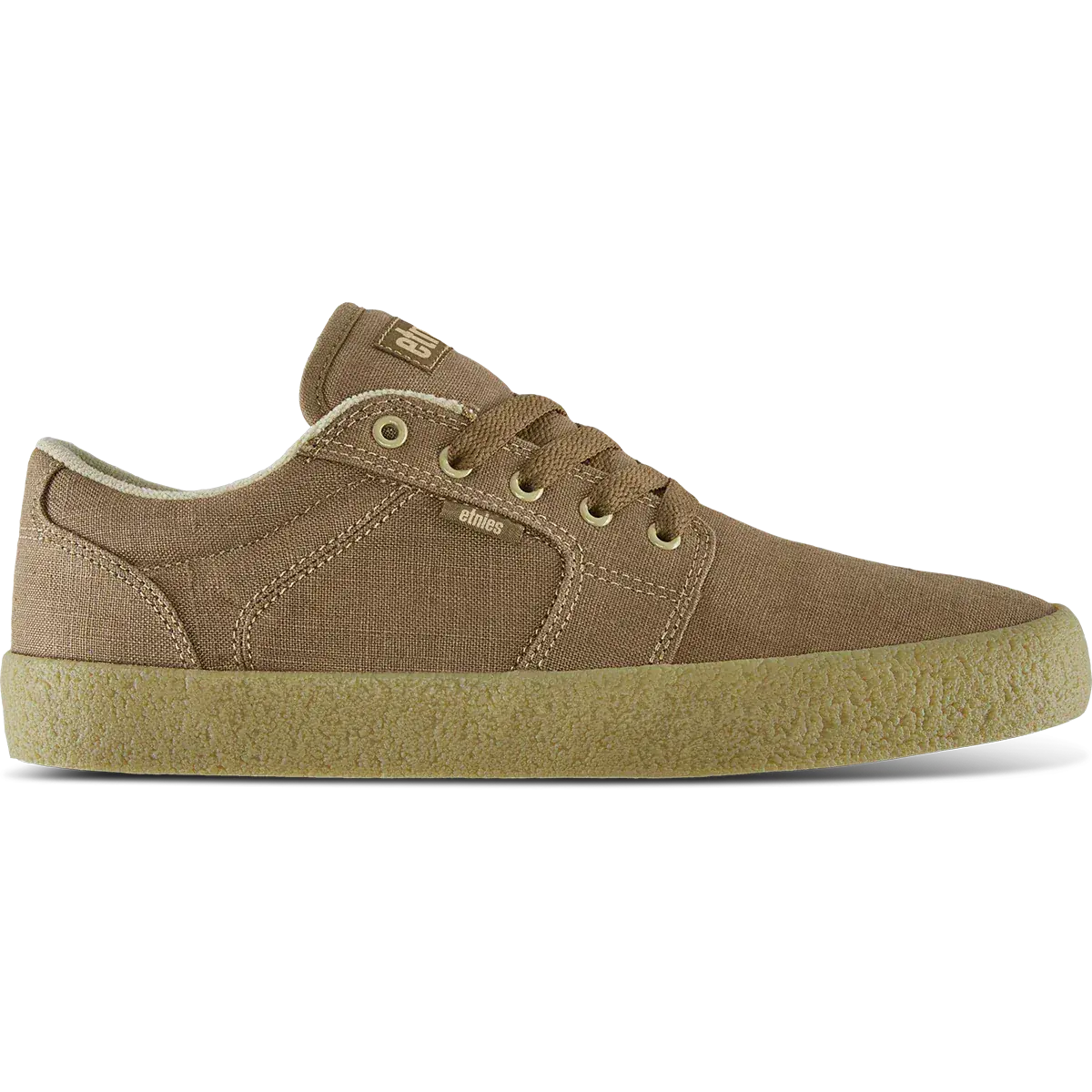 Etnies Deals - Barge LS Premium Vulcanized Brown Beige Gum