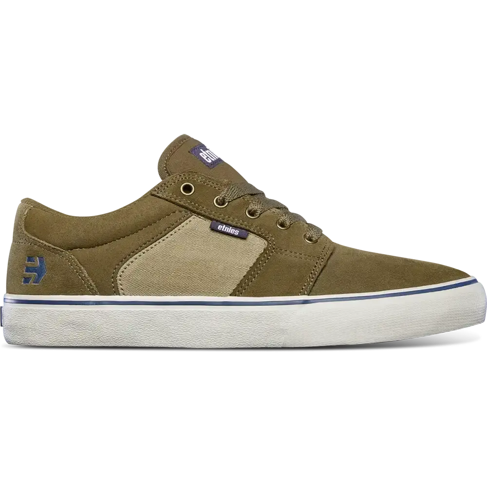 Etnies Customer Favorite - Barge LS Low-Top Vulcanized Brown Tan Blue