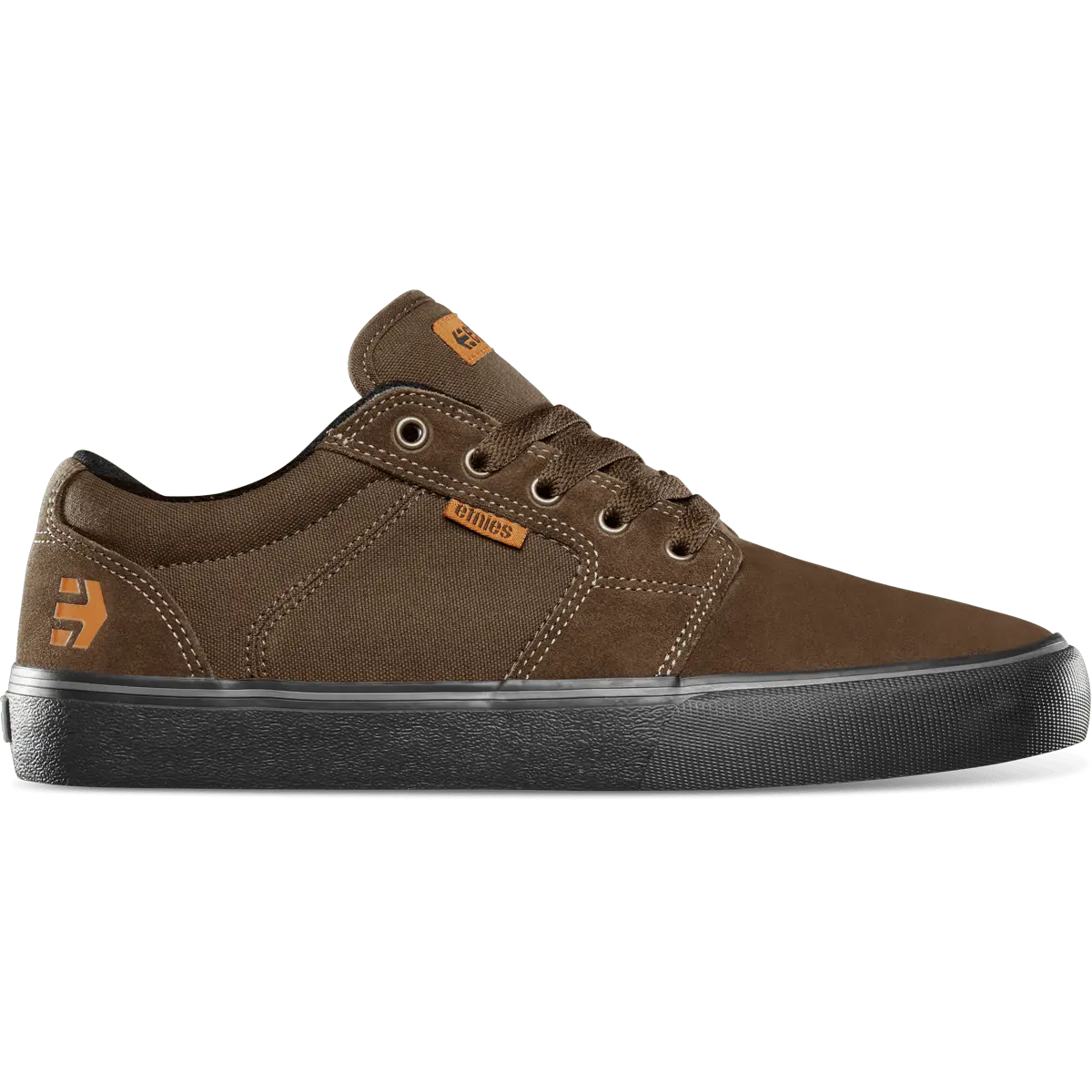 Etnies Classic - Barge Ls brown/black - skate shoes