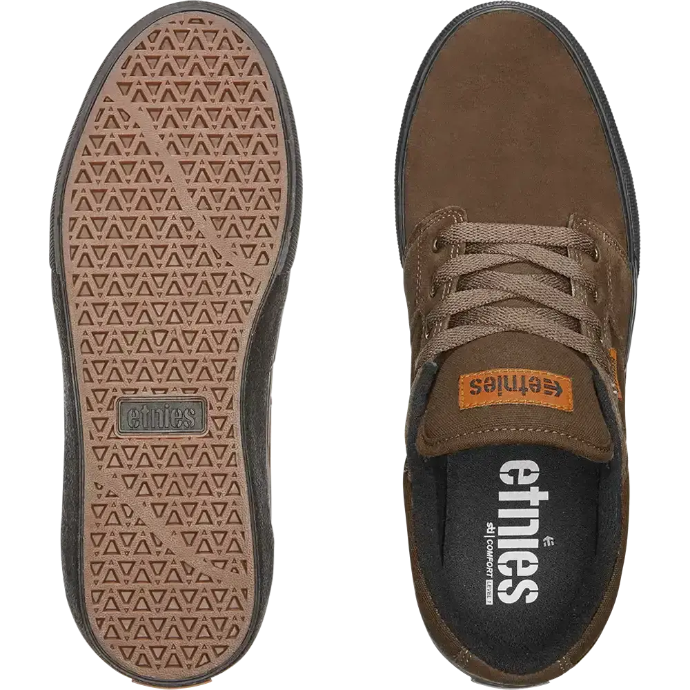 Etnies Classic - Barge Ls brown/black - skate shoes
