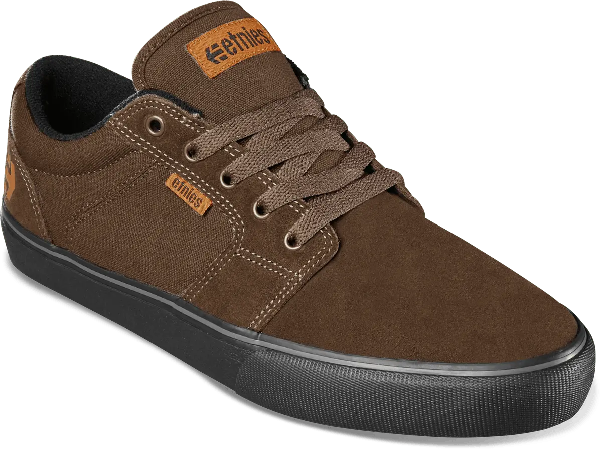 Etnies Classic - Barge Ls brown/black - skate shoes