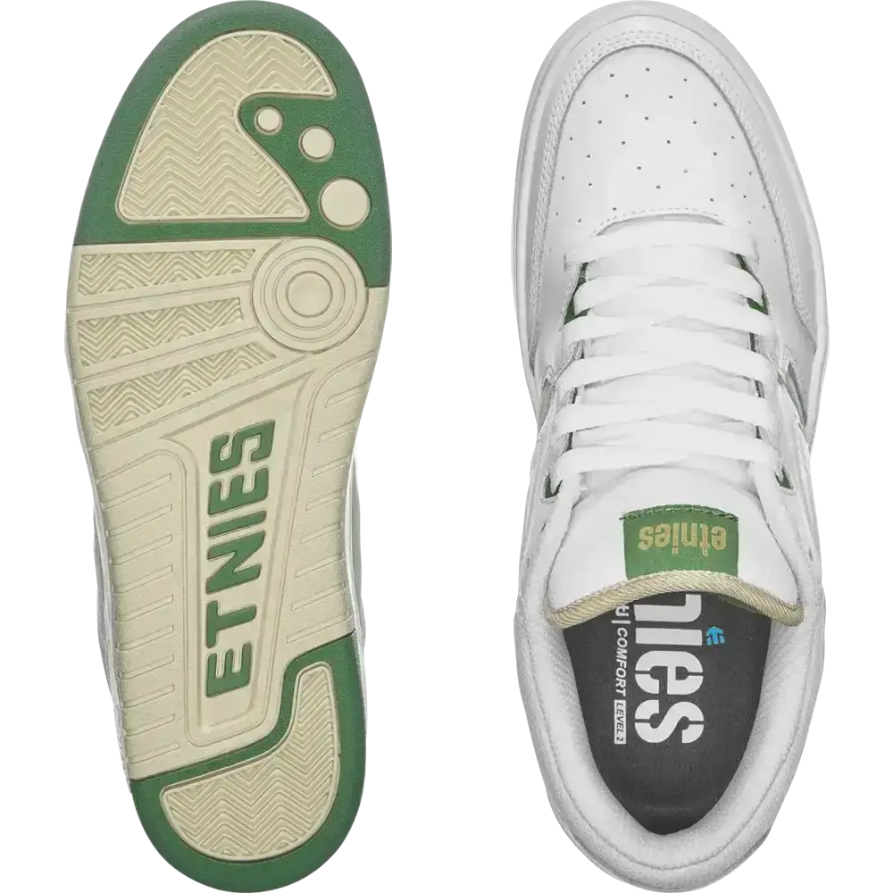 Etnies Trusted - Loot Low - Top Skate Shoe White Green
