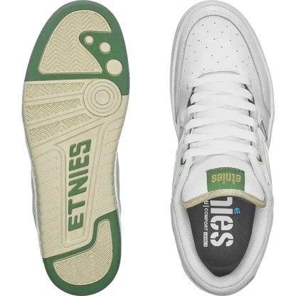 Etnies Trusted - Loot Low - Top Skate Shoe White Green