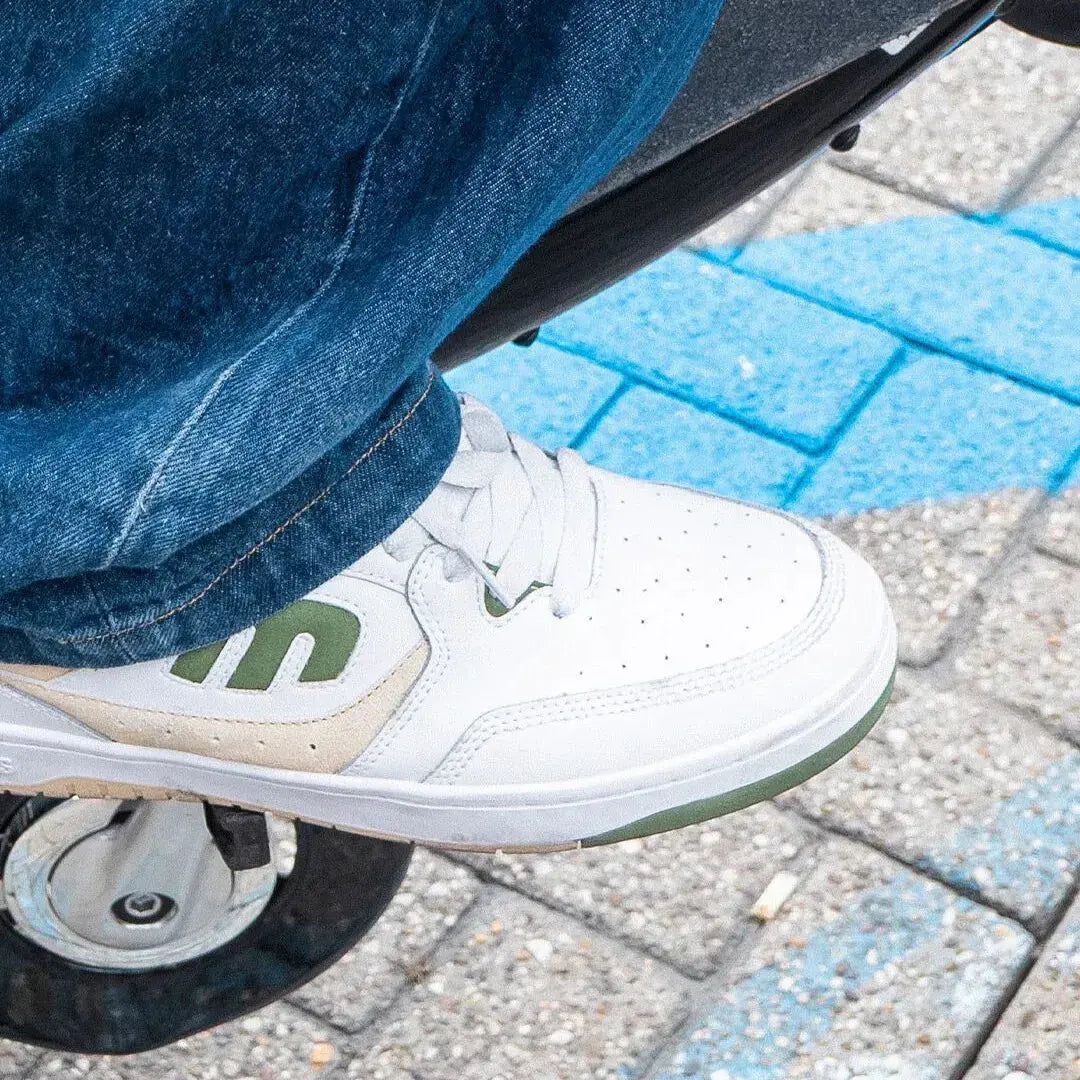 Etnies Trusted - Loot Low - Top Skate Shoe White Green