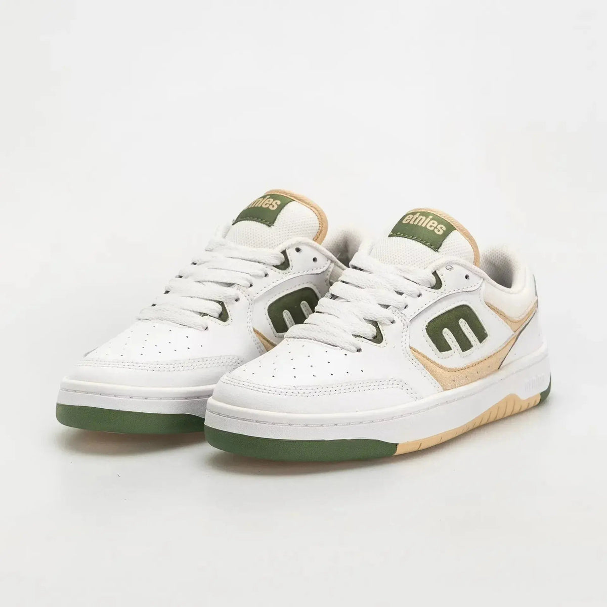 Etnies Trusted - Loot Low - Top Skate Shoe White Green
