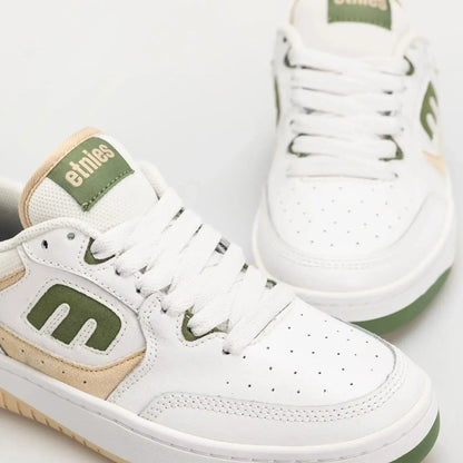 Etnies Trusted - Loot Low - Top Skate Shoe White Green