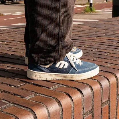 Etnies Latest - Loot Low - Top Skate Shoe Navy White
