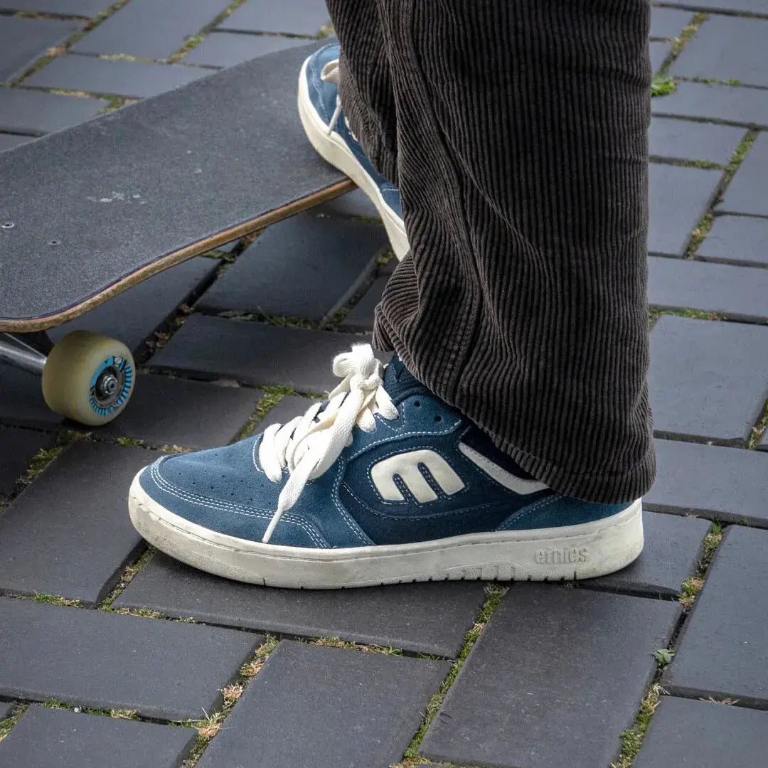 Etnies Latest - Loot Low - Top Skate Shoe Navy White