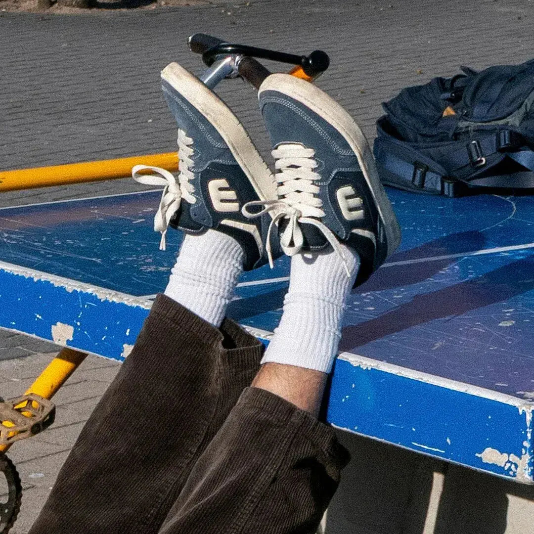 Etnies Latest - Loot Low - Top Skate Shoe Navy White