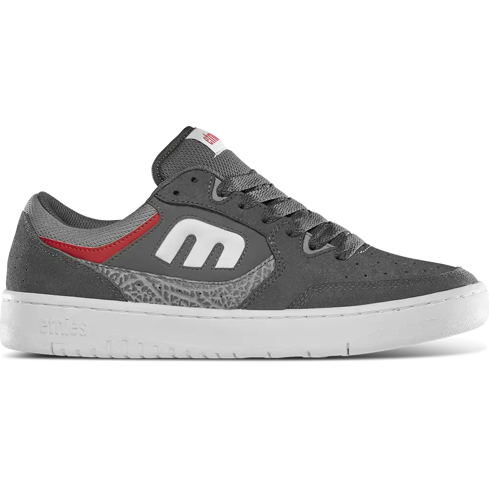 Etnies New - Loot grey/light grey/red - skate shoes