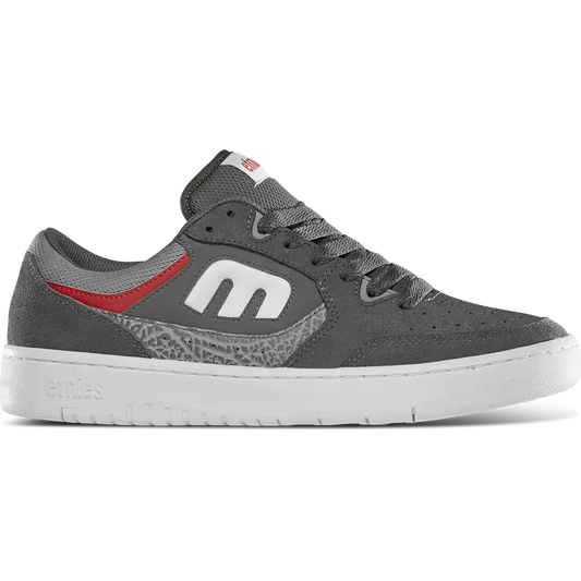 Etnies New - Loot grey/light grey/red - skate shoes