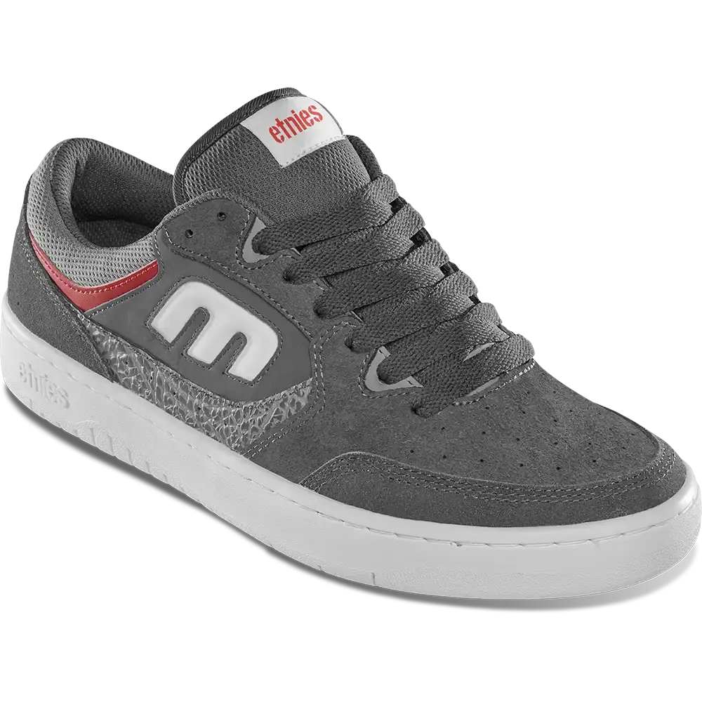 Etnies New - Loot grey/light grey/red - skate shoes