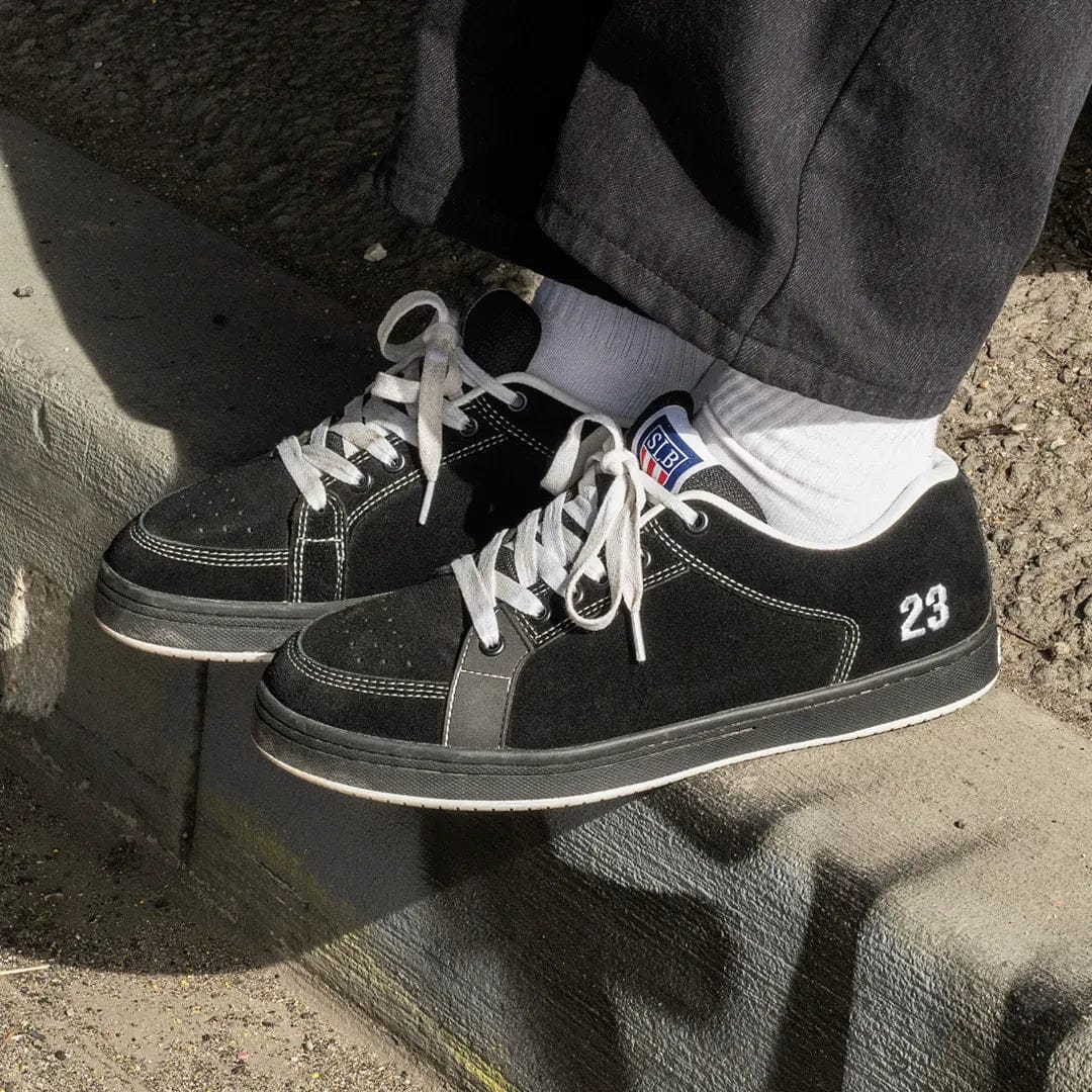 Etnies Latest - Sal 23 black/white - skate shoes
