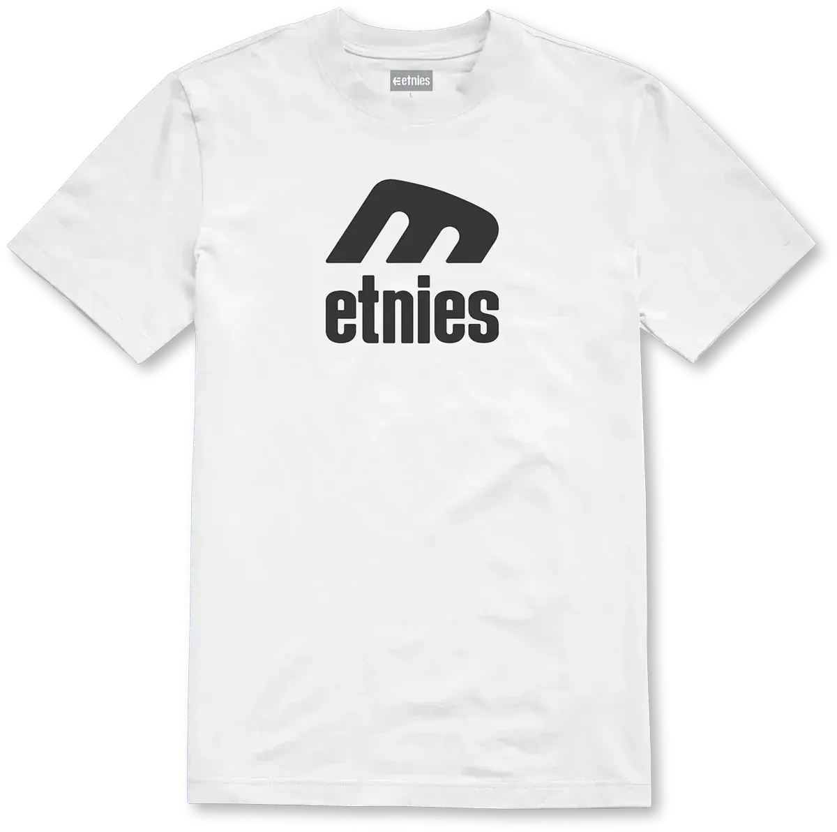 Etnies Smart Buy - Icon E Tee White Short Sleeve Shirt